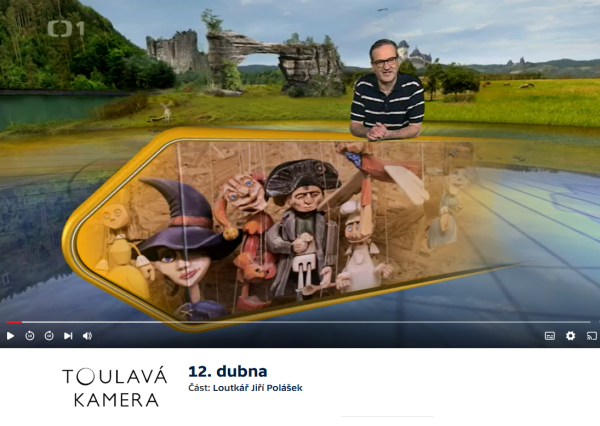 Moje dřevěné loutky v pořadu Toulavá kamera